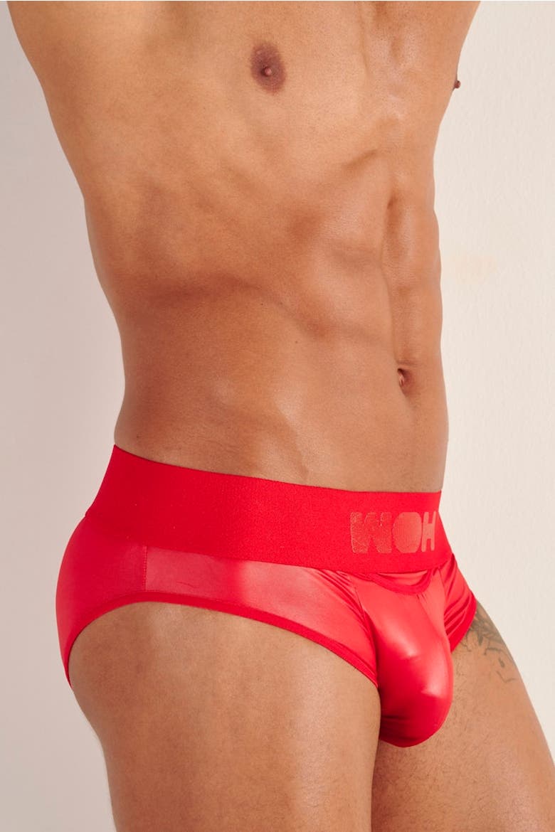 WOH Night Universe Mini Briefs, Alternate, color, Red
