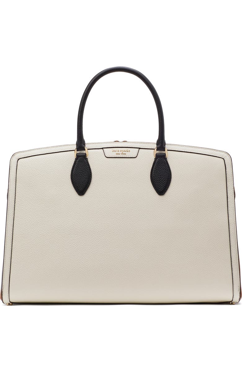 Kate Spade New York hudson colorblock pebble leather satchel, Main, color,