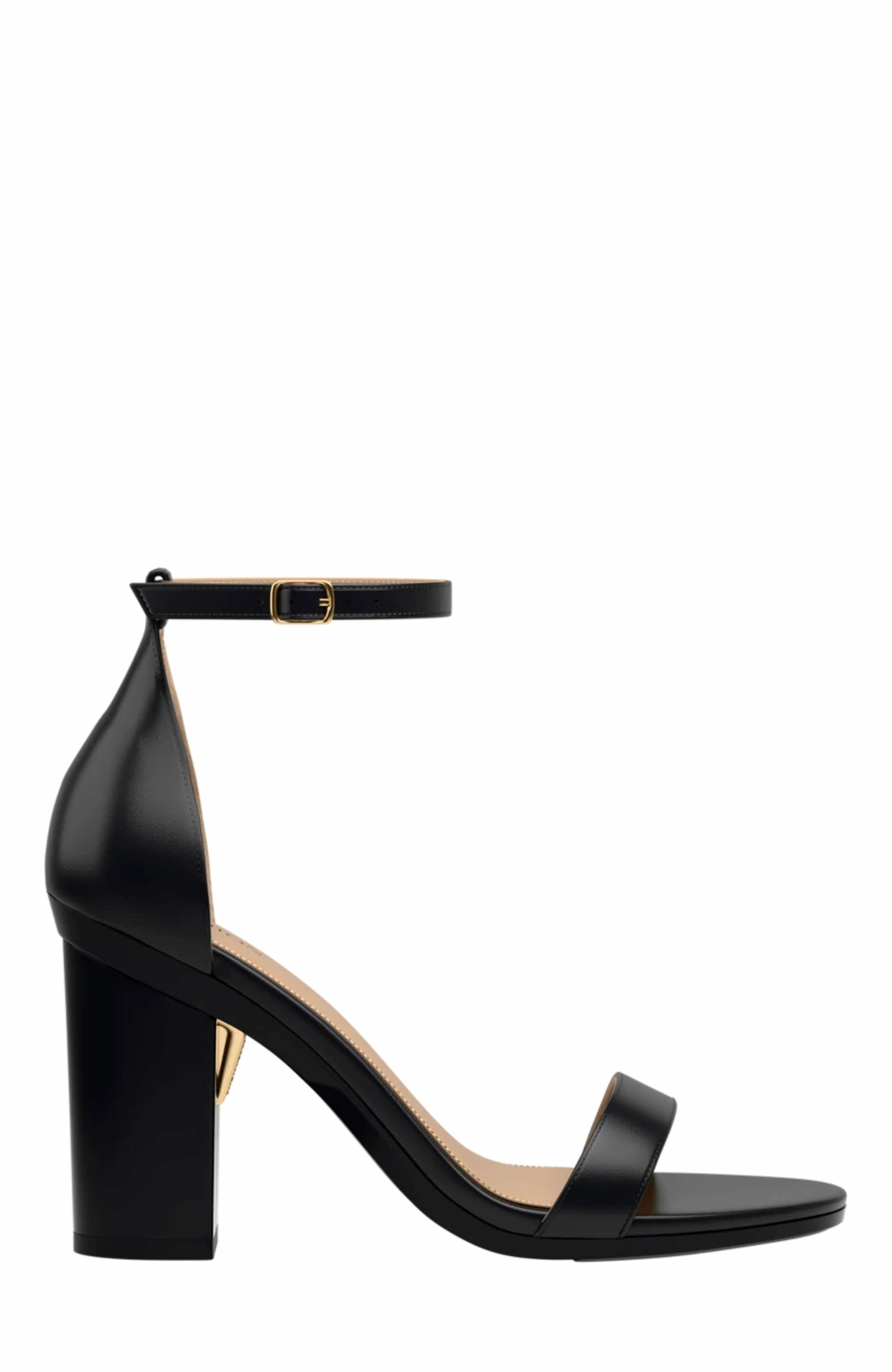 Pashion Footwear The Pashionista 4" Block Heel, Alternate, color, Coal Leather