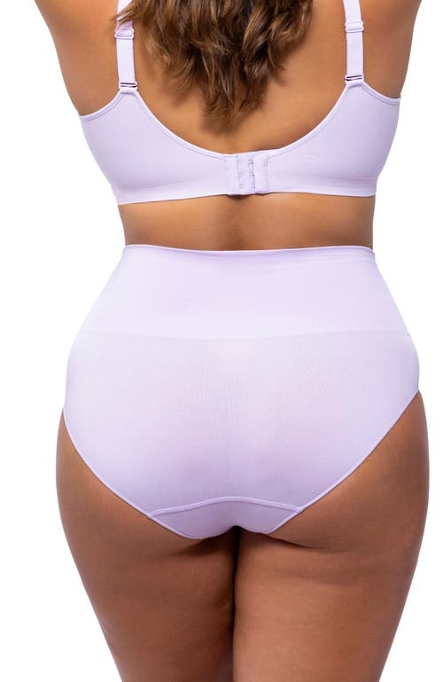 Underoutfit Smoothing At Waist Brief In Purple