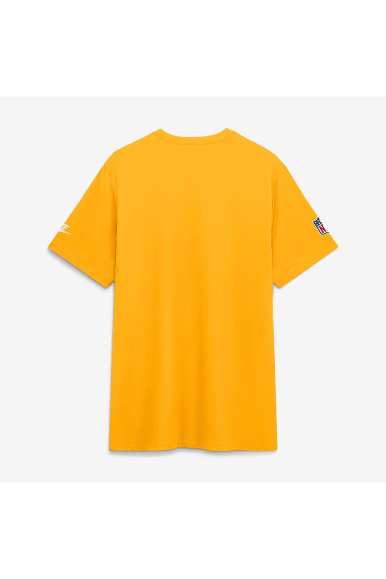 Men's Nike Gold Pittsburgh Steelers Alt Legend Small Logo Dri-FIT T-Shirt, Alternate, color, Gold