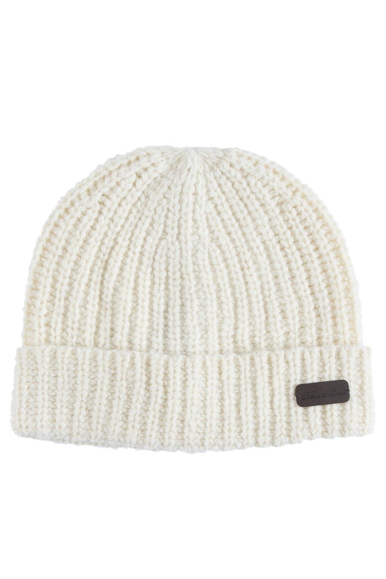Donegal Wool Shaker Rib Beanie, Main, color, Oatmeal