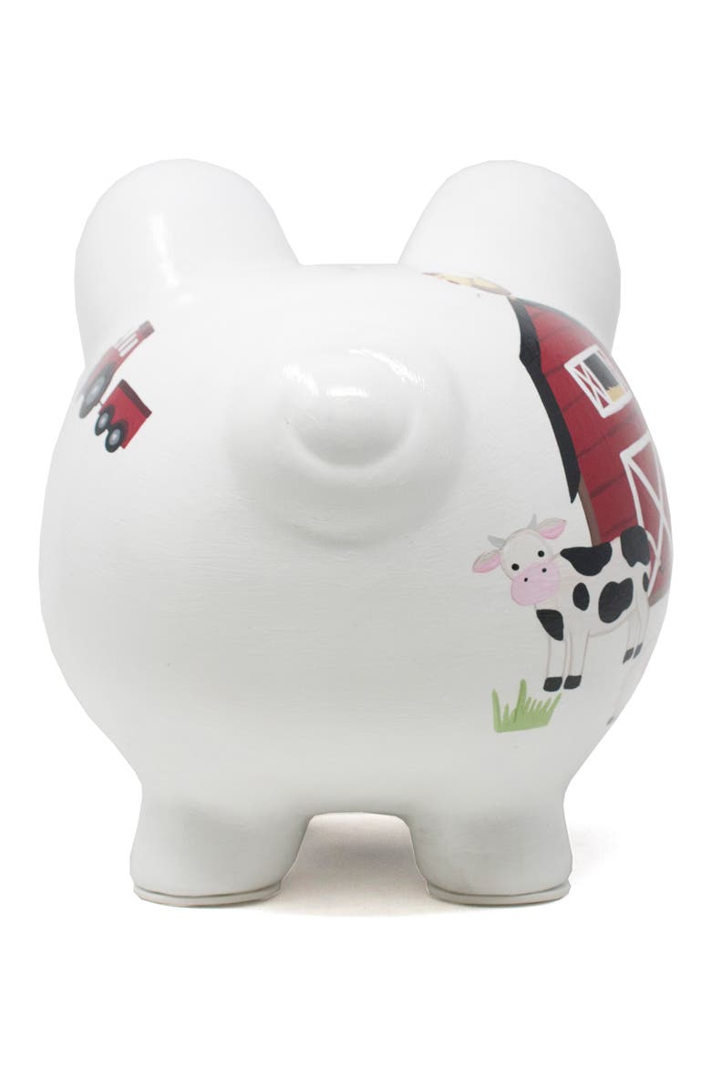 Choo Choo Transportation Piggy Bank, Alternate, color, WHITE
