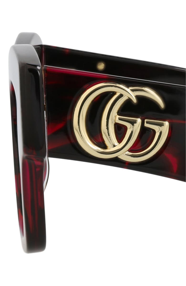 Gucci Novelty Sunglasses, Alternate, color, Havana Havana Brown