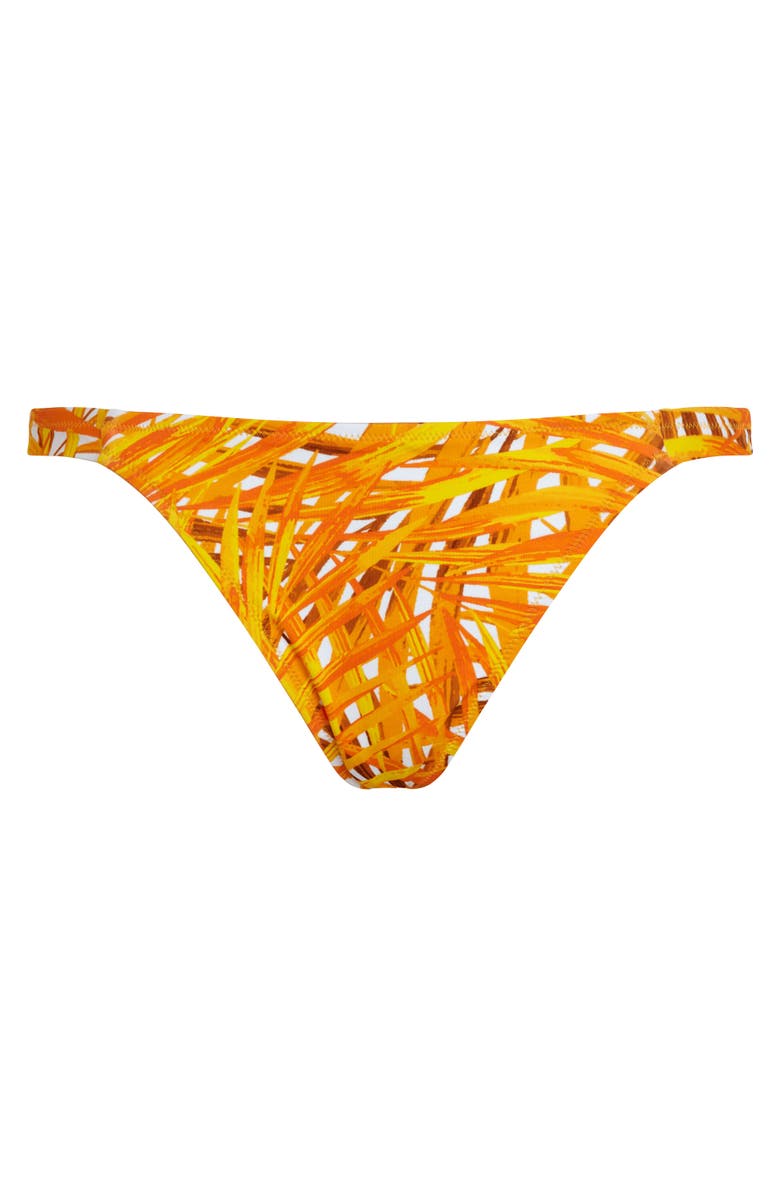 Vilebrequin Women's Palm Leaves Tanga Bikini Bottom, Alternate, color, Mangue