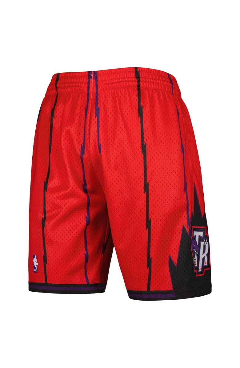 Mitchell & Ness Men's Mitchell & Ness Red Toronto Raptors Hardwood Classics Reload 2.0 Swingman Shorts, Alternate, color, 