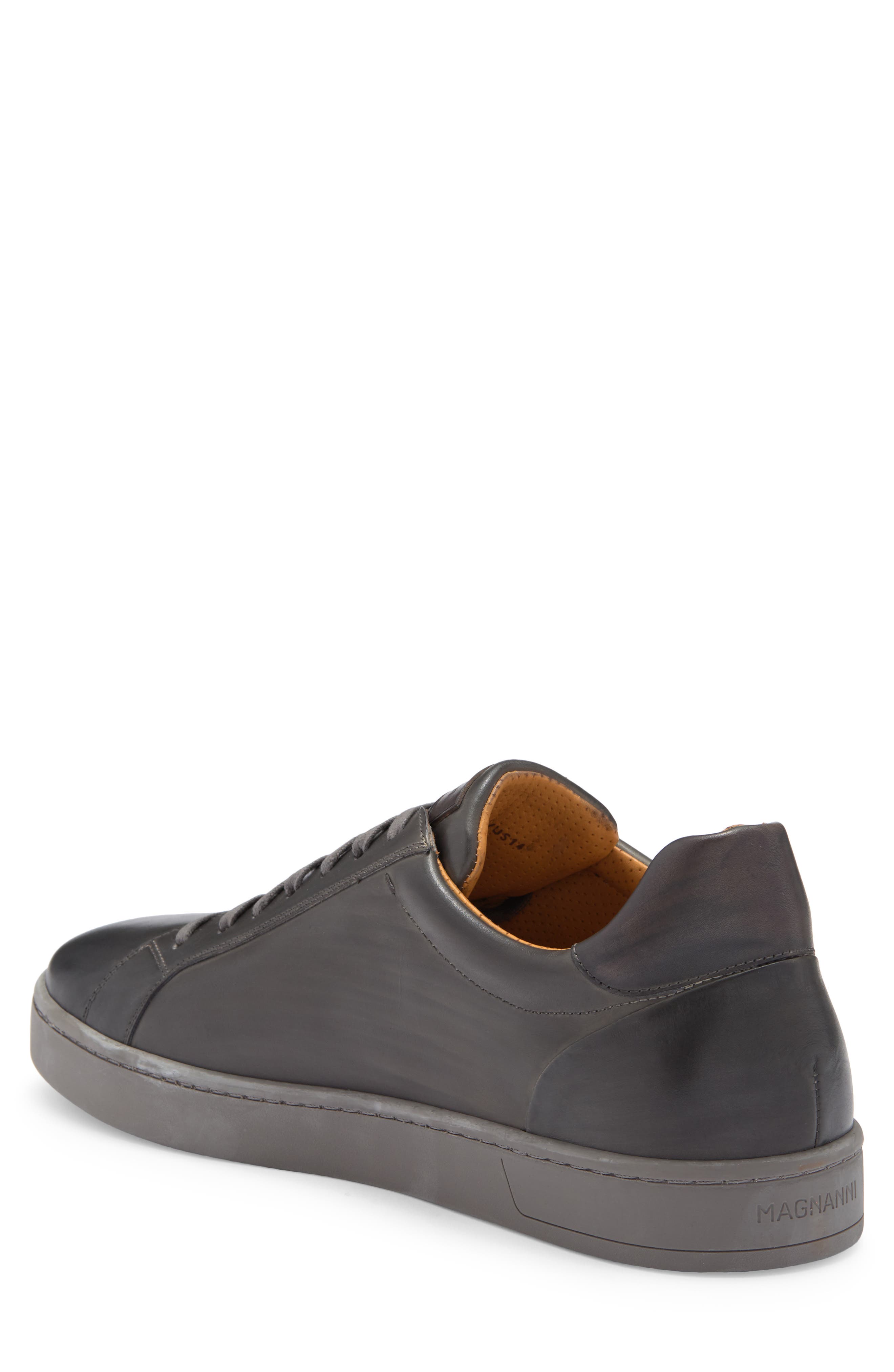 Magnanni Leather Sneaker, Alternate, color, 