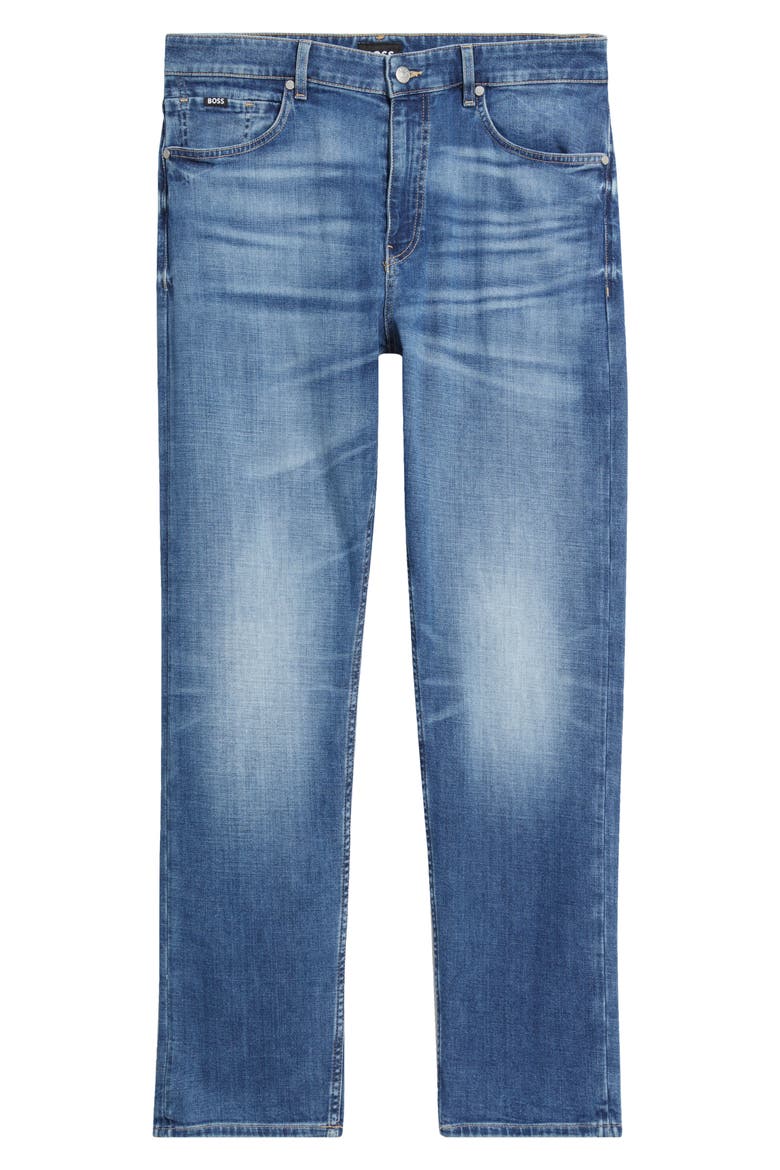 Ogden Straight Leg Jeans, Alternate, color, BRIGHT BLUE