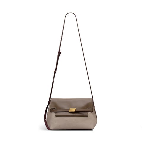The Christina - Colourblock Small Flapover Crossbody Bag