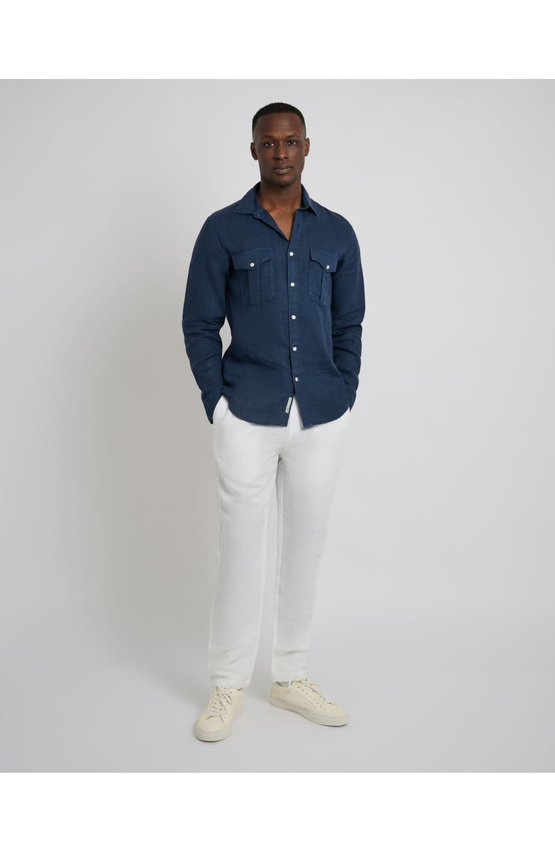 Onia Air Linen Pull-on Pant, Alternate, color, White