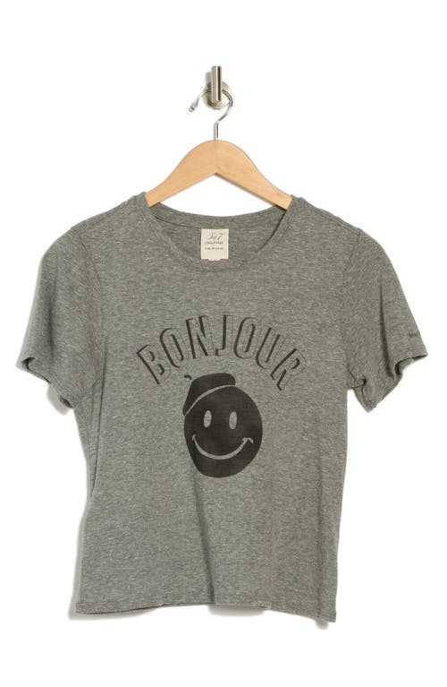 Cinq À Sept Pop Up Bonjour Shrunken Graphic T-shirt