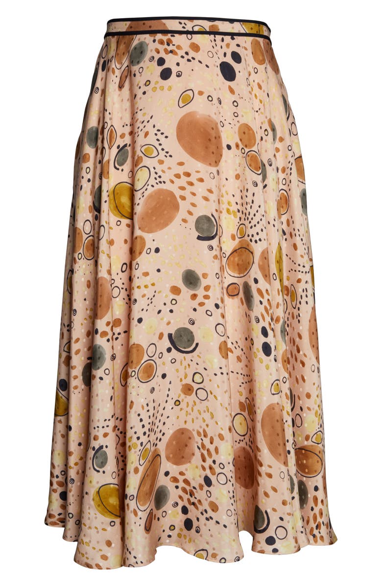 Lafayette 148 New York Ambria Print Silk Maxi Skirt, Alternate, color, 