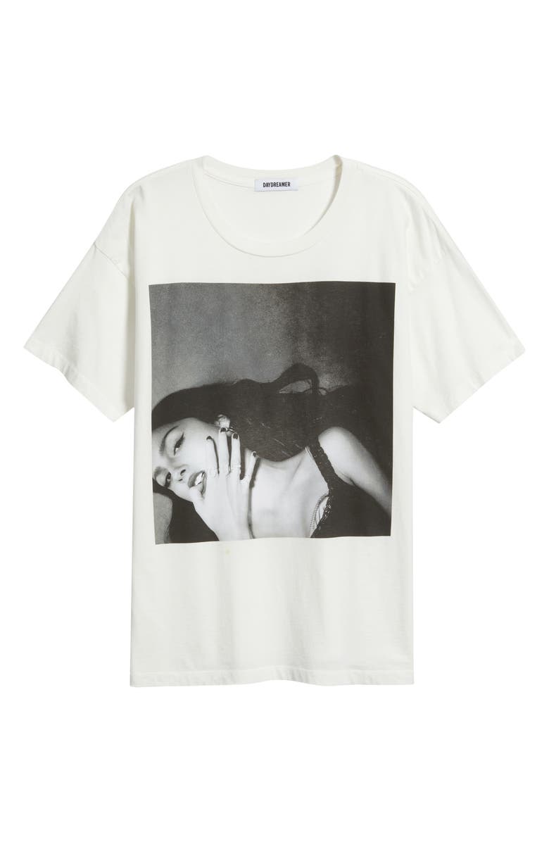 Daydreamer Olivia Rodrigo Guts Album Cotton Graphic T-Shirt, Main, color, Vintage White