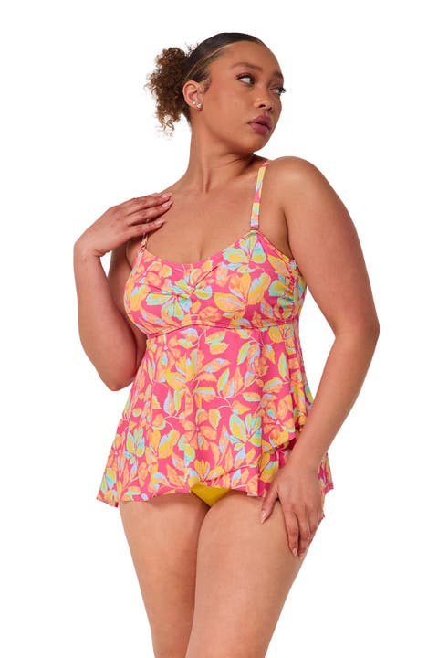 Molly Bandeau Tankini Swimsuit Top