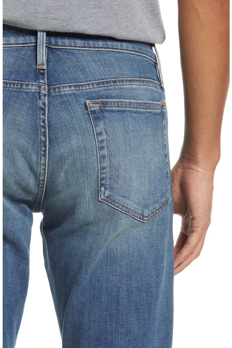 L'Homme Skinny Fit Jeans, Alternate, color, BEECH WORN