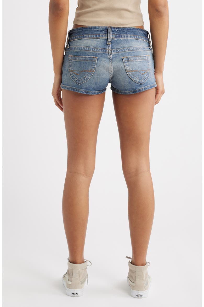 Piper Low Rise Denim Shorts, Alternate, color, LIGHT VINTAGE