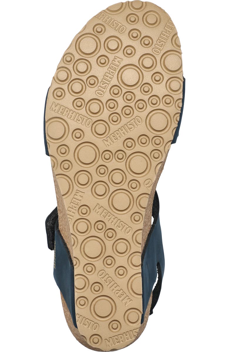 Mephisto Leonore Ankle Strap Sandal, Alternate, color, Navy