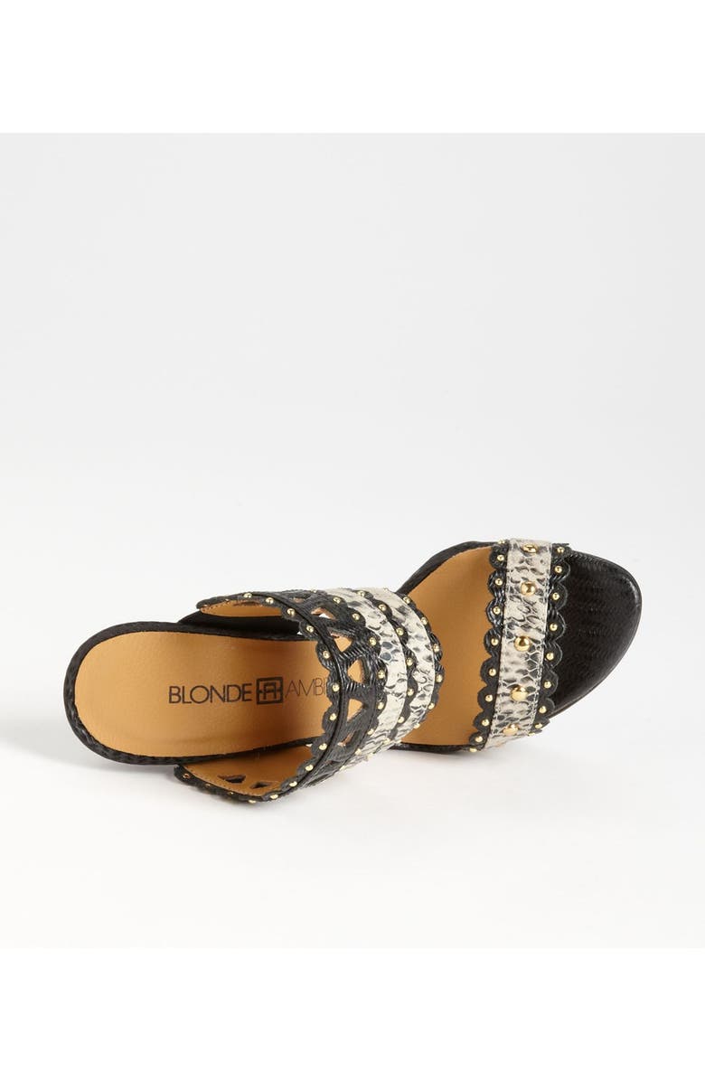 Blonde Ambition 'Royce' Sandal, Alternate, color,