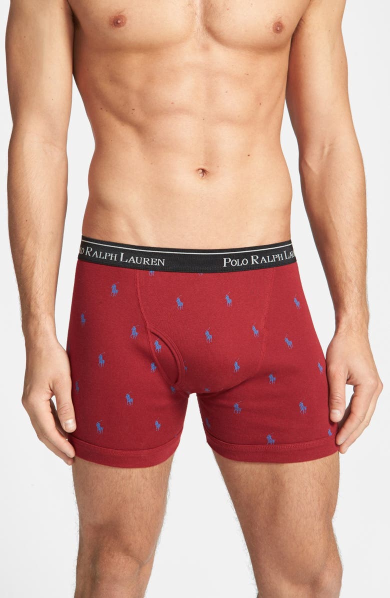 Polo Ralph Lauren Assorted 3-Pack Boxer Briefs, Main, color,
