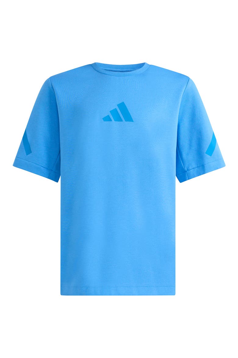 Kids' Z.N.E. Logo T-Shirt, Main, color, RAY BLUE/ BRIGHT ROYAL