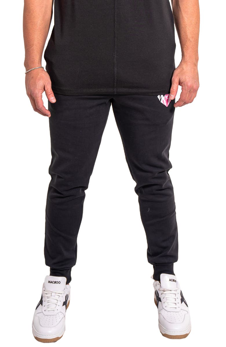 Maceoo Ascension 85 Cotton Blend Joggers, Main, color, Black
