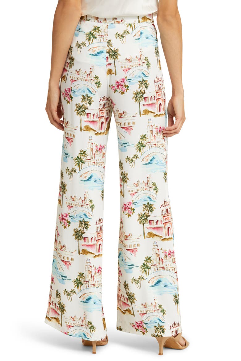 The Friday Pants, Alternate, color, VALENCIA PRINT WHITE