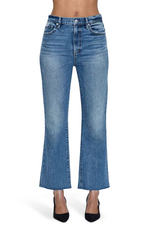 Ally High Waist Crop Bootcut Jeans