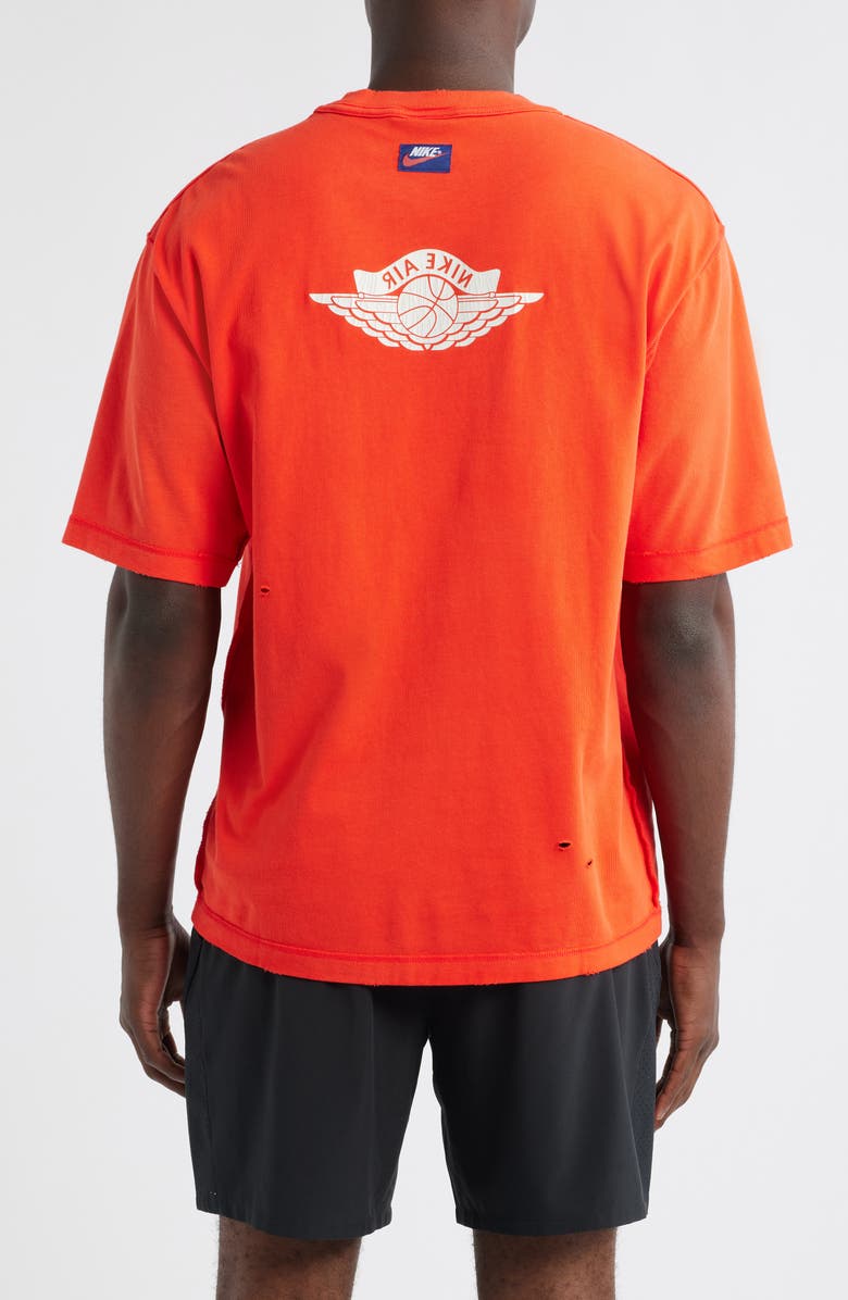Nike Rare Air Graphic T-Shirt, Alternate, color, Chile Red/ Sail