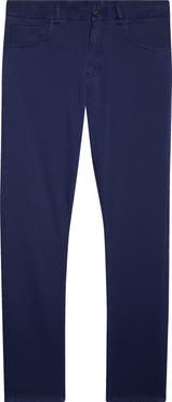 ISAIA Five-Pocket Stretch Cotton & Cashmere Pants