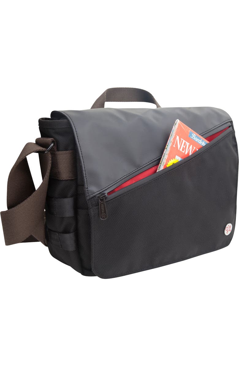 Token Grand Army Messenger Bag, Alternate, color, Black