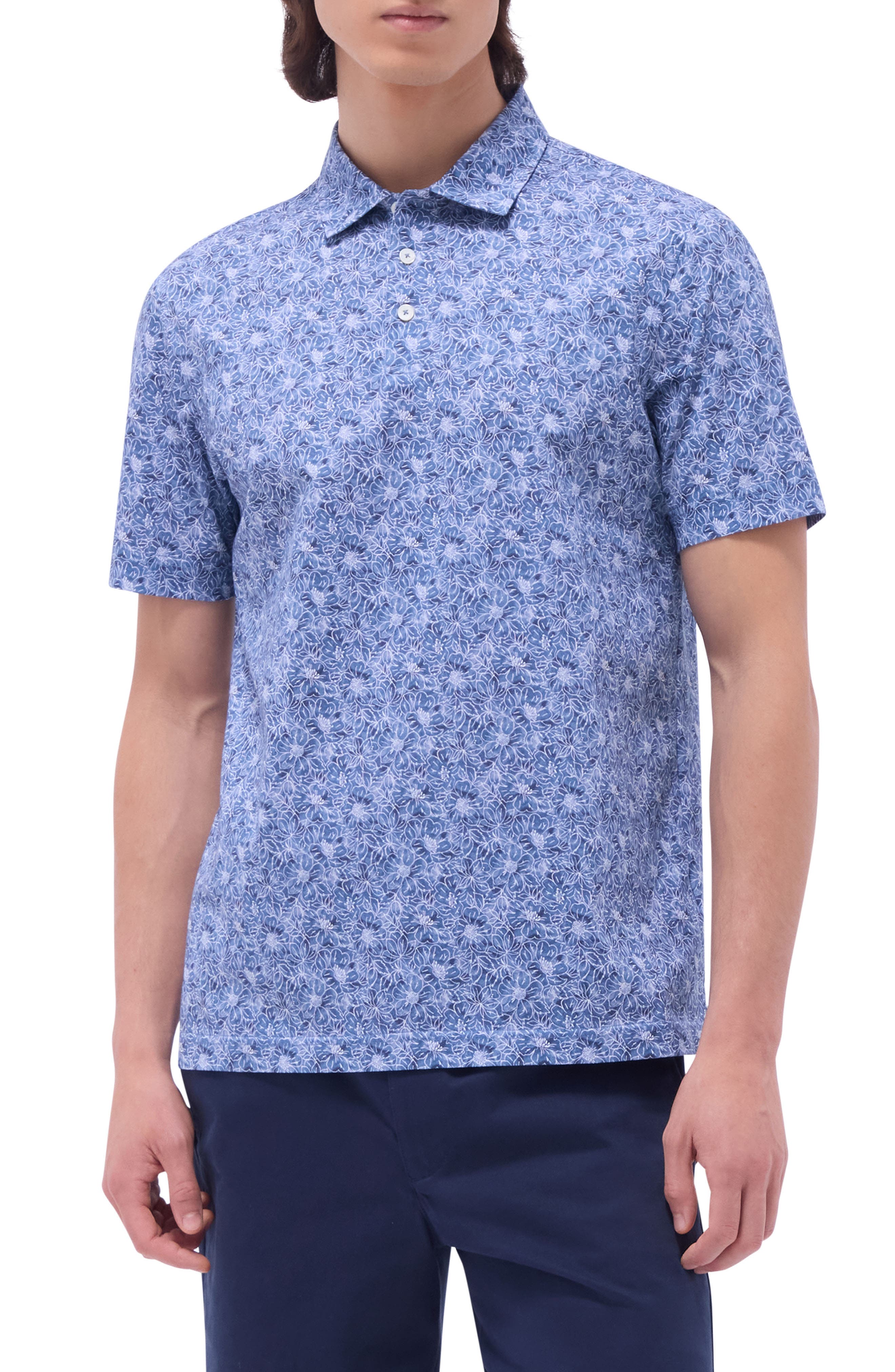 Victor OoohCotton Floral Polo - image 3