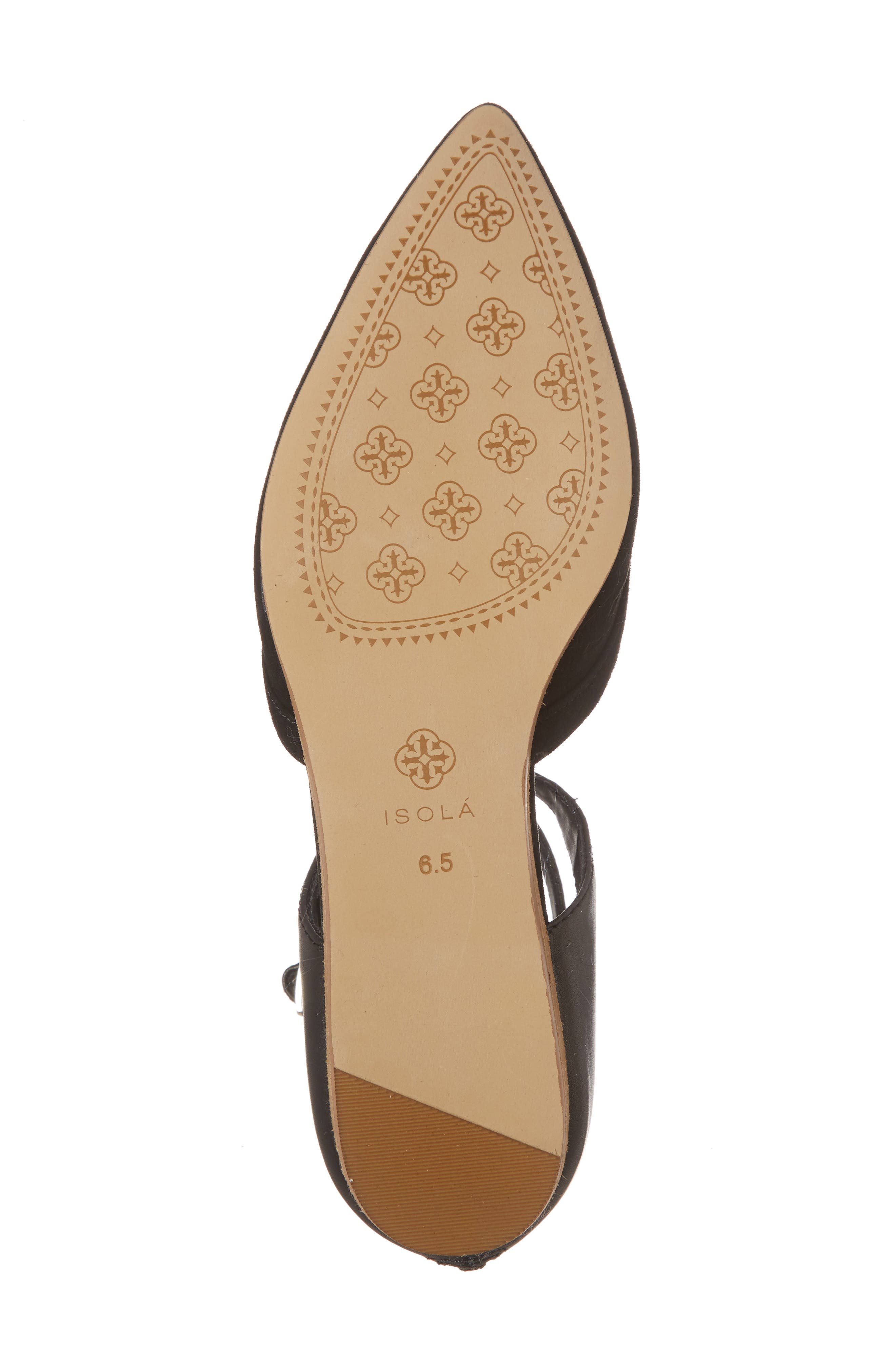 Carina Ankle Strap Sandal, Alternate, color, BLACK SUEDE