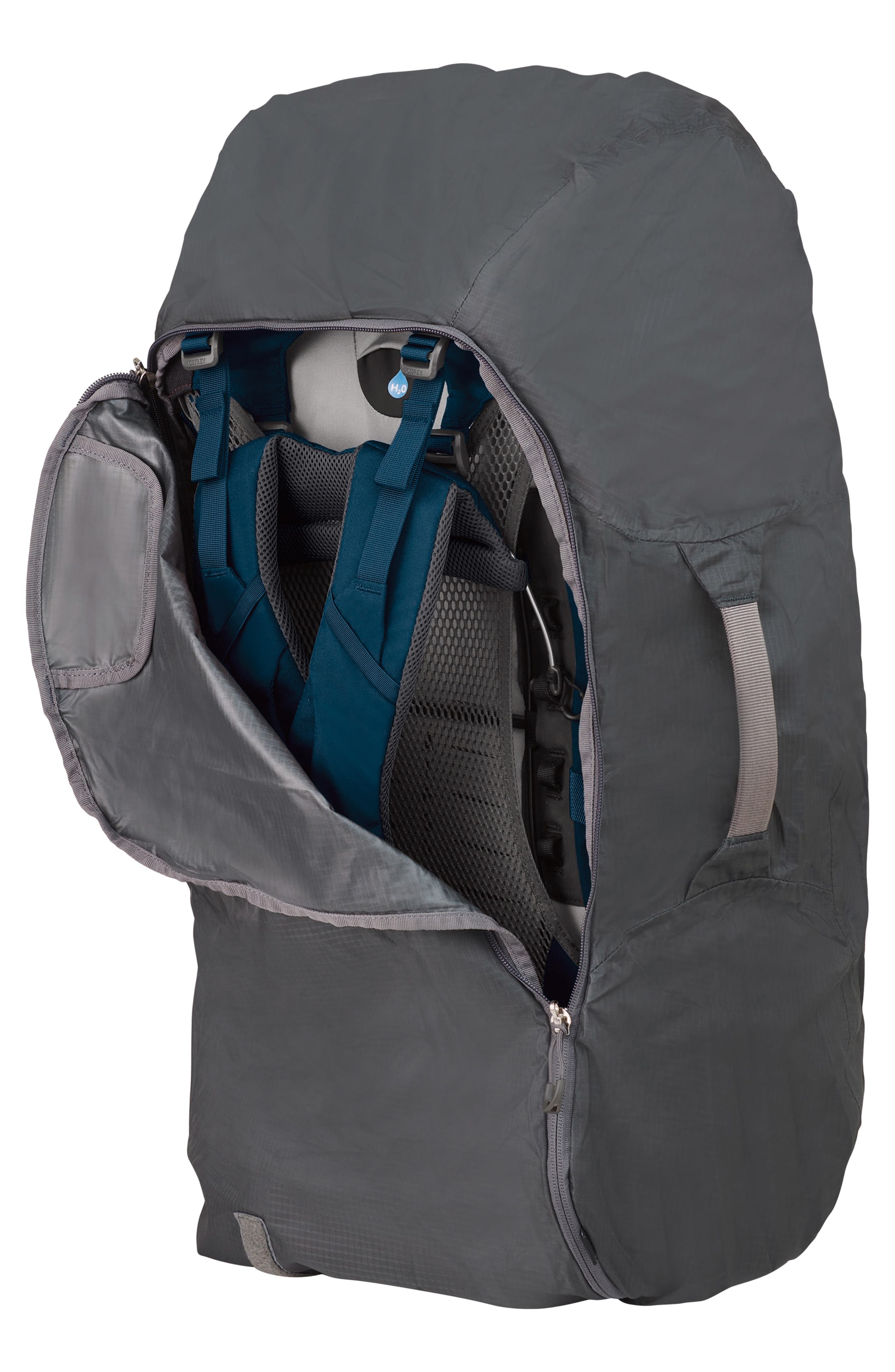 Osprey Fairview 50-Liter Trek Backpack Luggage, Alternate, color, Night Jungle Blue