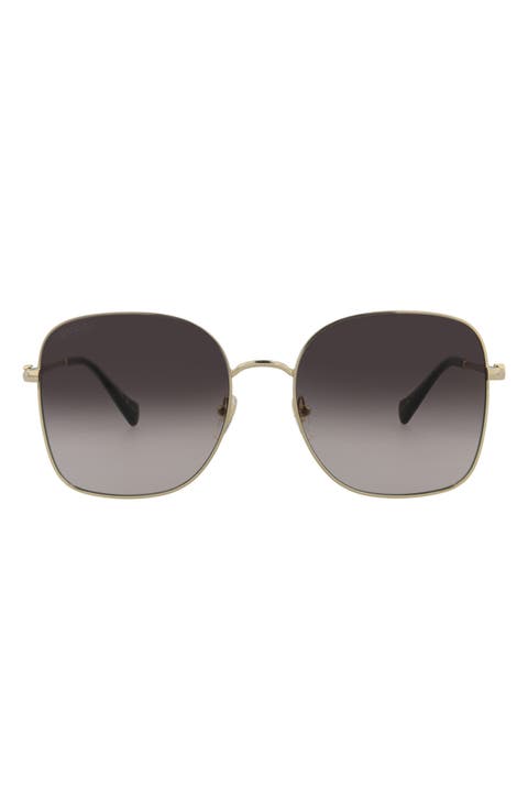 59mm Square Sunglasses