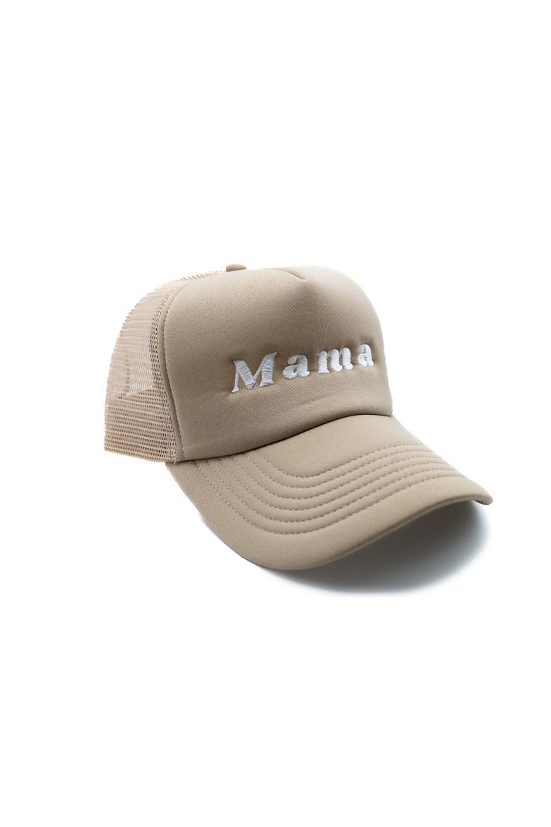Mama Foam Trucker Hat, Alternate, color, Khaki