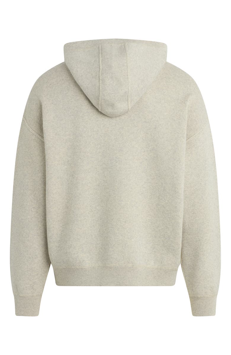 Hudson Jeans Cotton & Cashmere Double Knit Hoodie, Alternate, color, Oatmeal
