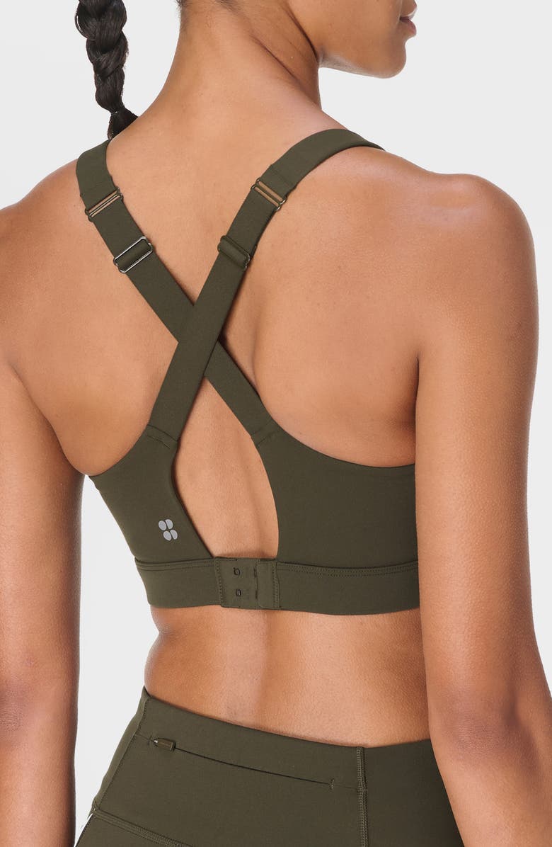 Sweaty Betty Power Pulse Sports Bra, Alternate, color, Norigreen White