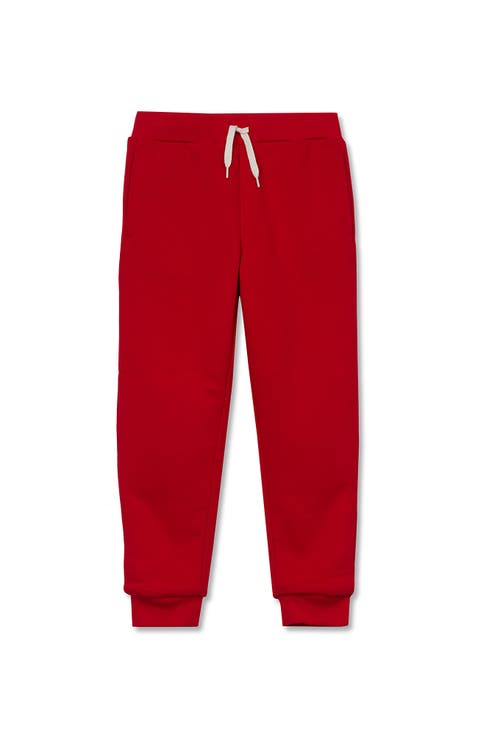 Kids Husky High Pile Fleece Lined Jogger Sweatpants