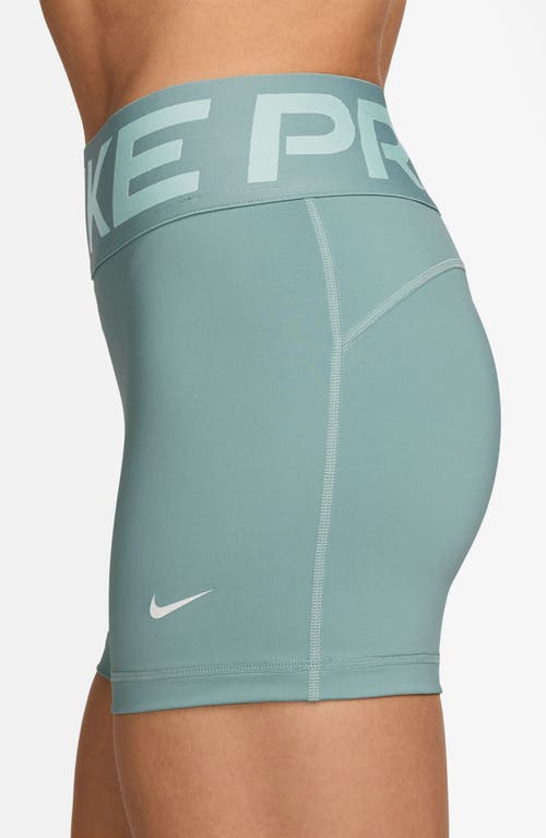 Nike Pro Sculpt High Waist Bike Shorts In Blue