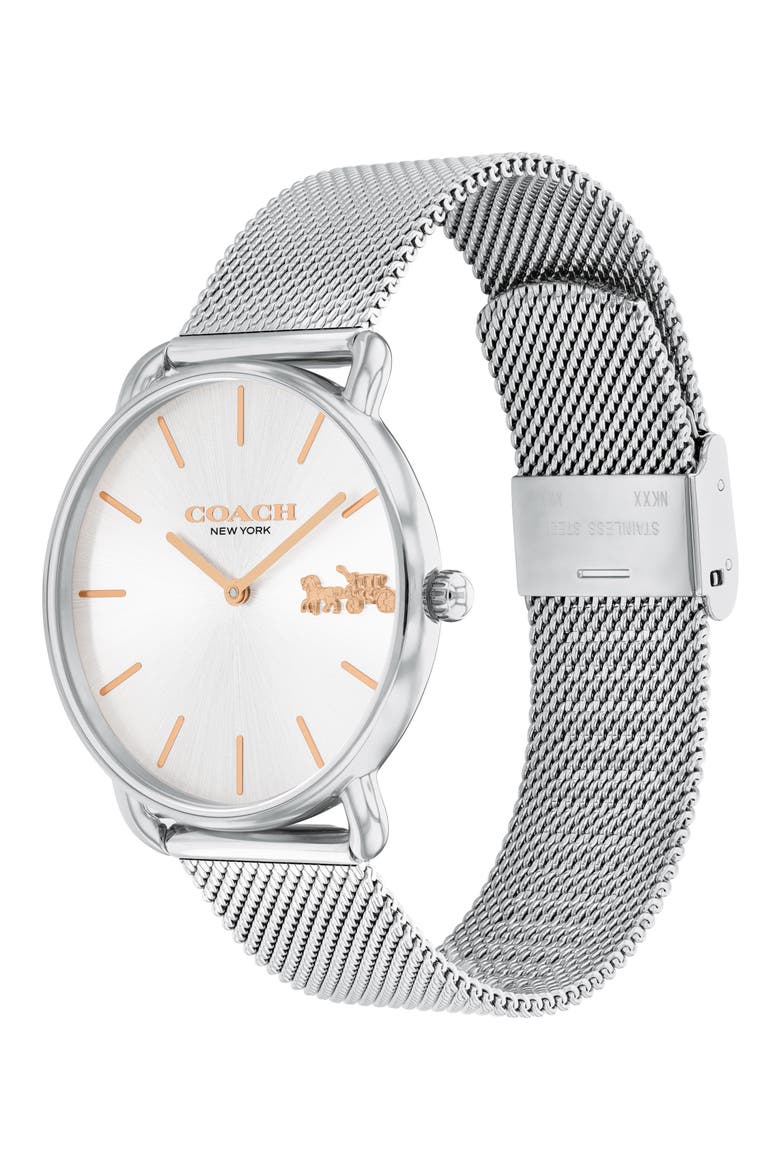 Elliot Bracelet Watch, Alternate, color, SILVER WHITE