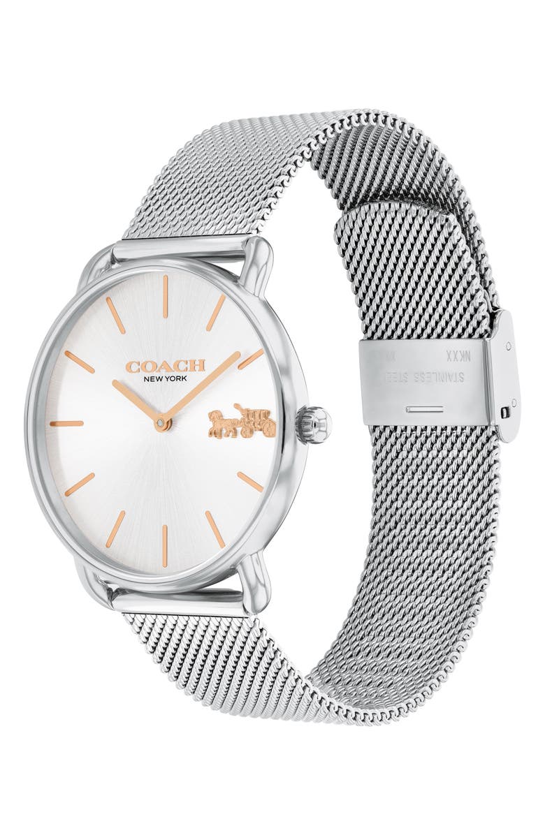 COACH Elliot Bracelet Watch, Alternate, color, Silver White
