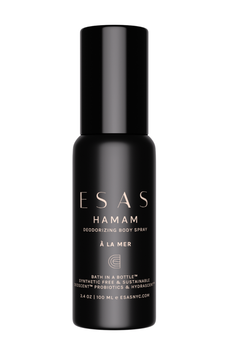 Esas NYC À la Mer Hamam Organic Deo Body Spray - Sea Salt & Neroli, Main, color, 3.4 Oz