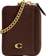 COACH Refined Leather Card Case