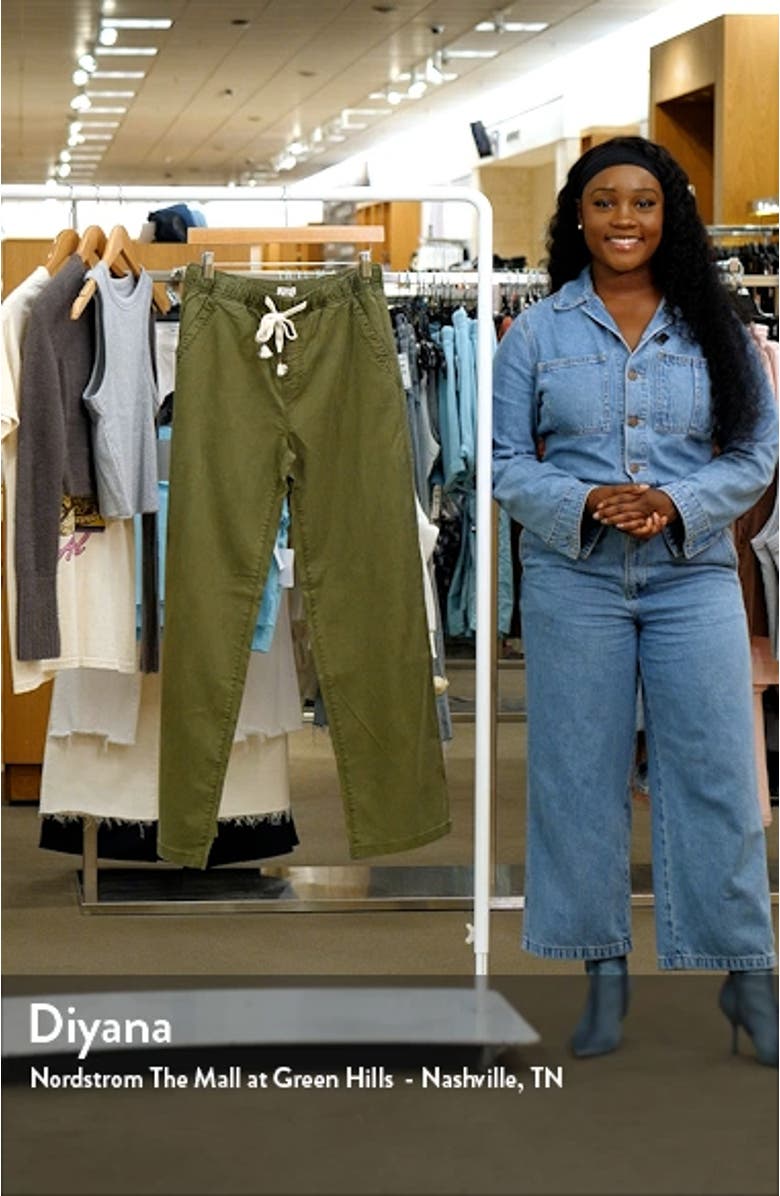 Sunset Dream Twill Wide Leg Pants, sales video thumbnail