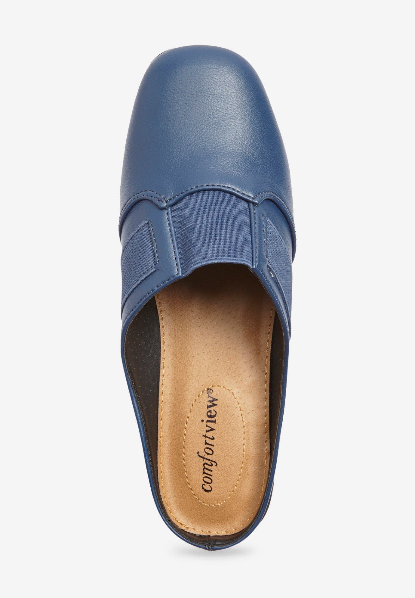 The Sarah Slip On Mule, Alternate, color, NAVY