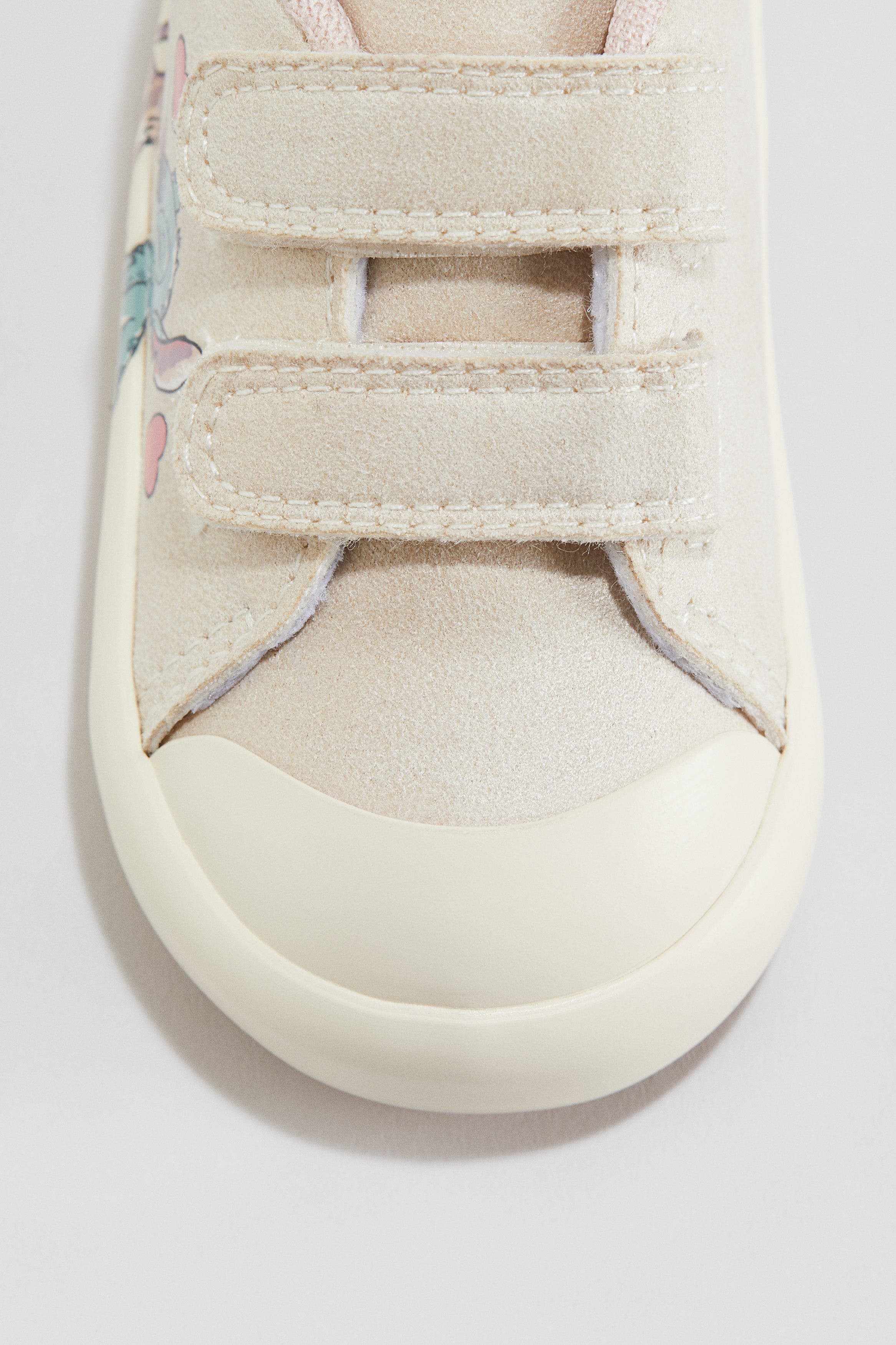 H&M Printed Trainers, Alternate, color, Light Beige/Lilo & Stitch
