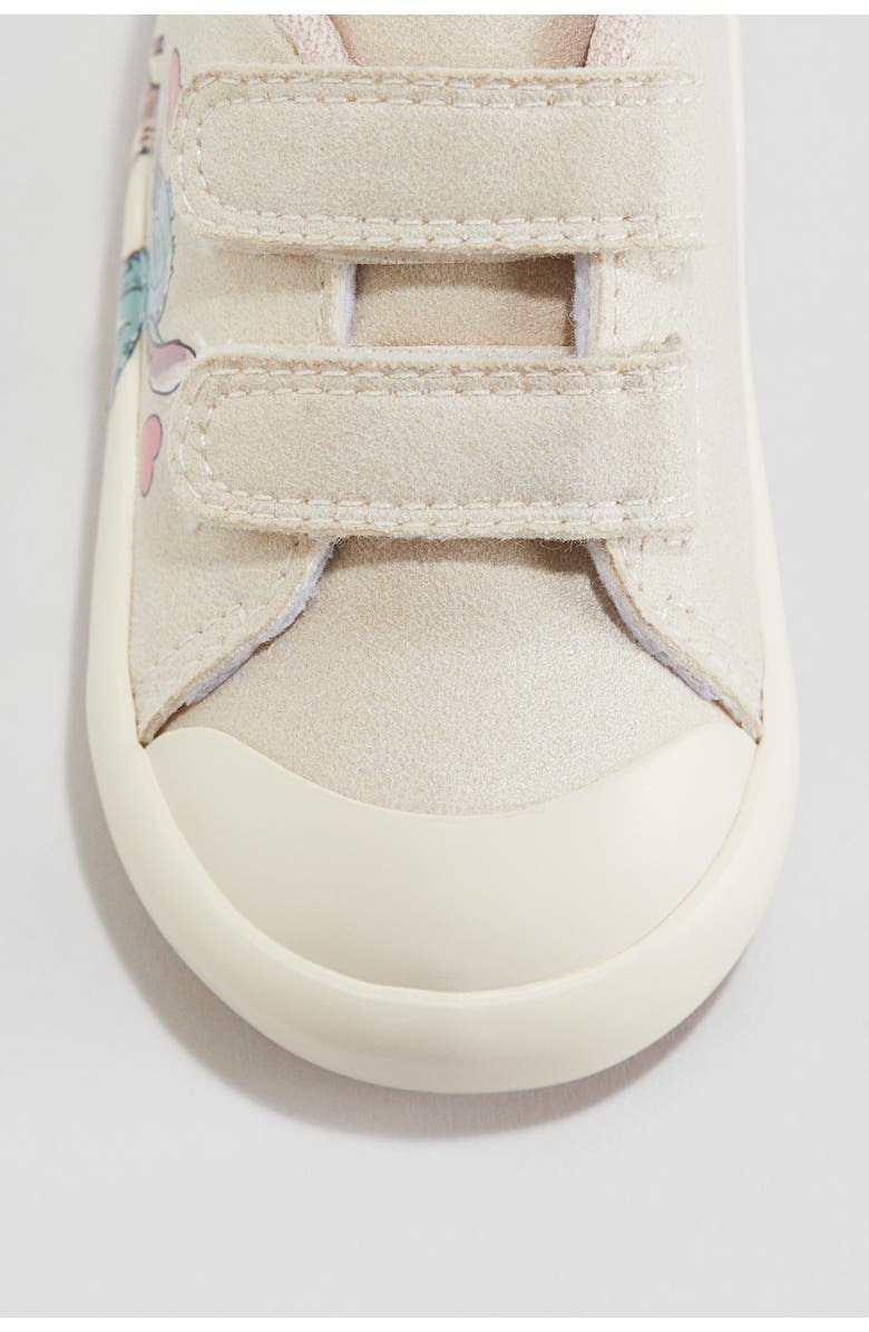 H&M Printed Trainers, Alternate, color, Light Beige/Lilo & Stitch