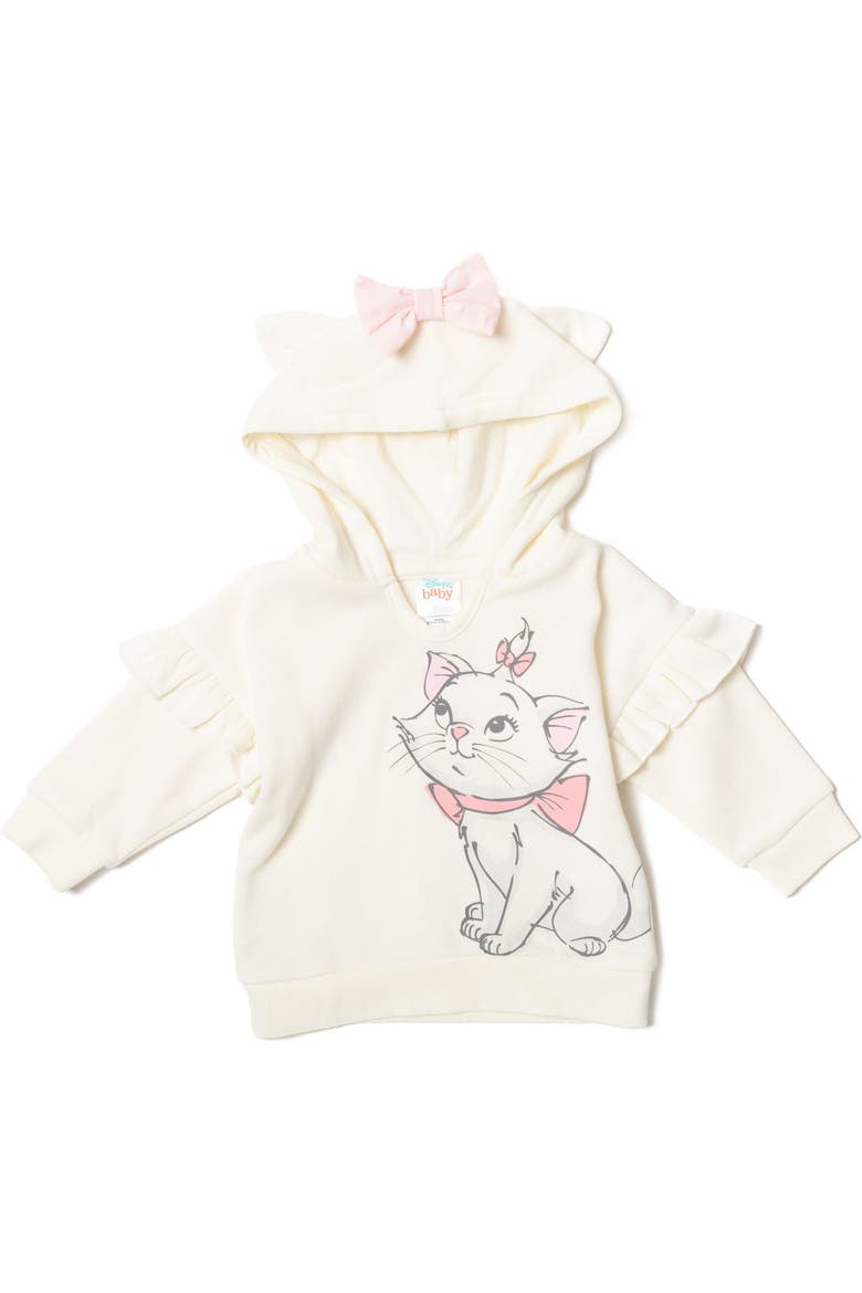 Fleece Hoodie and Pants Set, Alternate, color, Pink Cream Marie