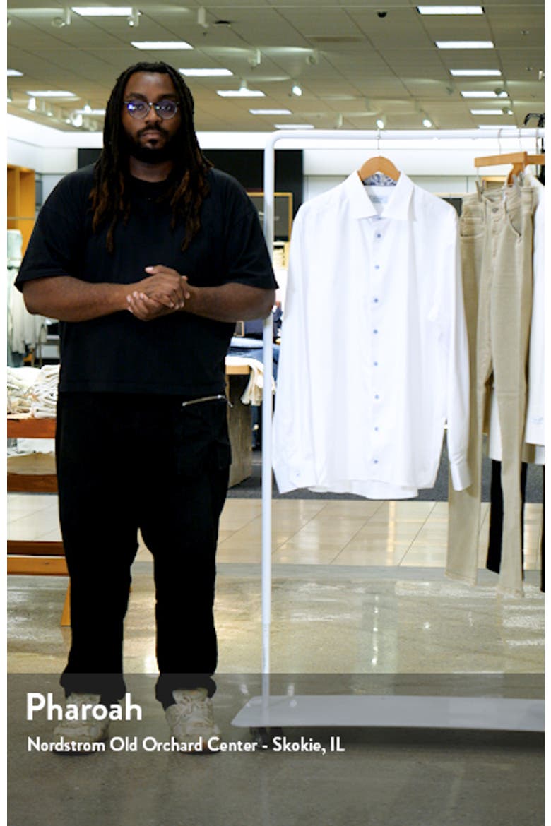 Contemporary Fit Solid Dress Shirt video