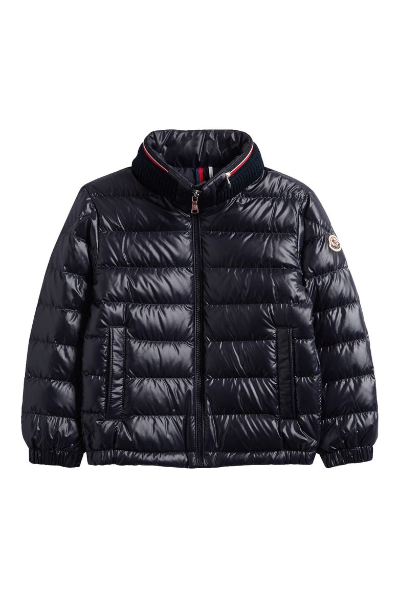 Kids' Brendann Water Repellent Down Puffer Jacket, Main, color, BLUE NAVY